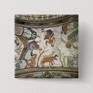 The Annunciation to the Shepherds 2 Inch Square Button