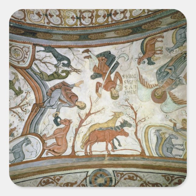 The Annunciation to the Shepherds 2 Square Sticker (Front)
