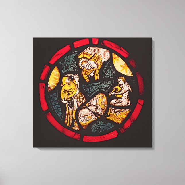 The Annunciation to the Shepherds Canvas Print (Front)