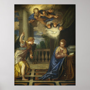 The Annunciation - Veronese Fine Art Poster