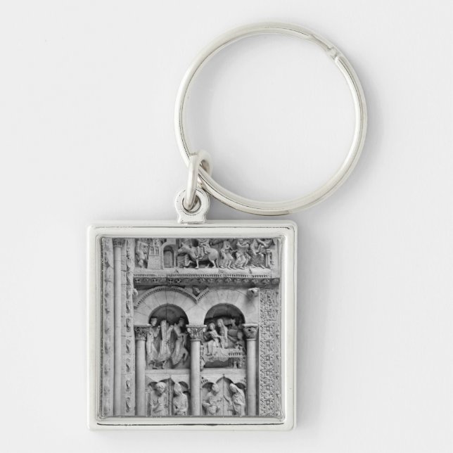 The Annunciation,Visitation, Adoration Magic Keychain (Front)
