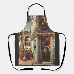 The Annunciation, with Saint Emidius Apron