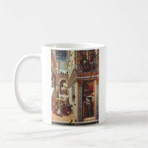 The Annunciation, with Saint Emidius Coffee Mug