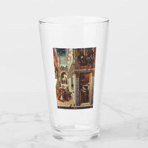 The Annunciation, with Saint Emidius Glass