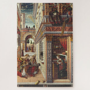 The Annunciation, with Saint Emidius Jigsaw Puzzle