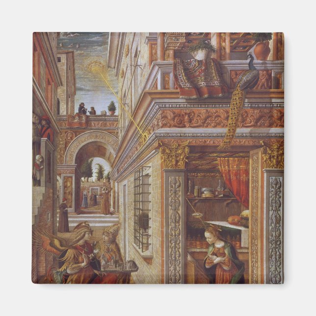 The Annunciation with St. Emidius, 1486 Magnet (Front)