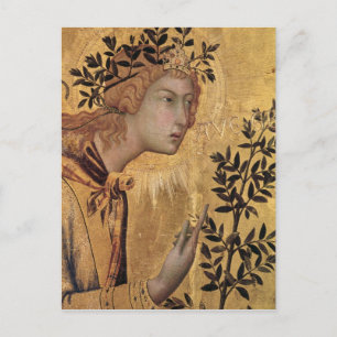 The Annunciation with St. Margaret Postcard