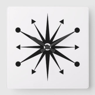 The Answer Is Yes Square Wall Clock