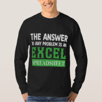 THE ANSWER TO ANY PROBLEM IS AN EXCEL SPREADSHEET