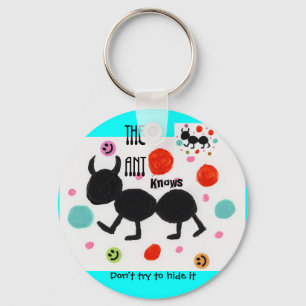 The Ant Knows Keychain