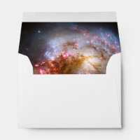 The Antennae Galaxies Pink Stars