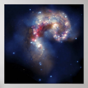 The Antennae Galaxies Poster