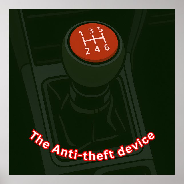 The Anti-Theft Device Poster (Front)
