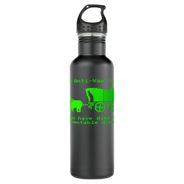 The Anti-Vax Trail Pro Vax Vaccination  710 Ml Water Bottle