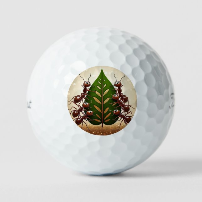 "The Antidote to Alone" Golf Balls (Front)
