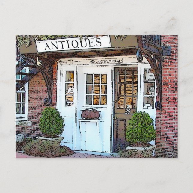The Antiquarium, Portsmouth, NH  Postcard (Front)