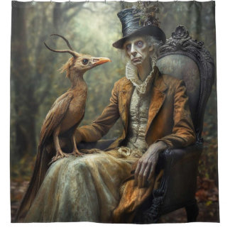 🎩 The Antique Hater – Surrealist Portraiture