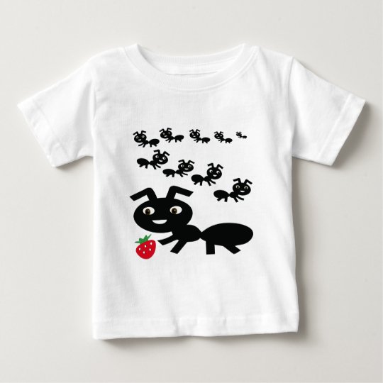 The ants go marching design baby T-Shirt