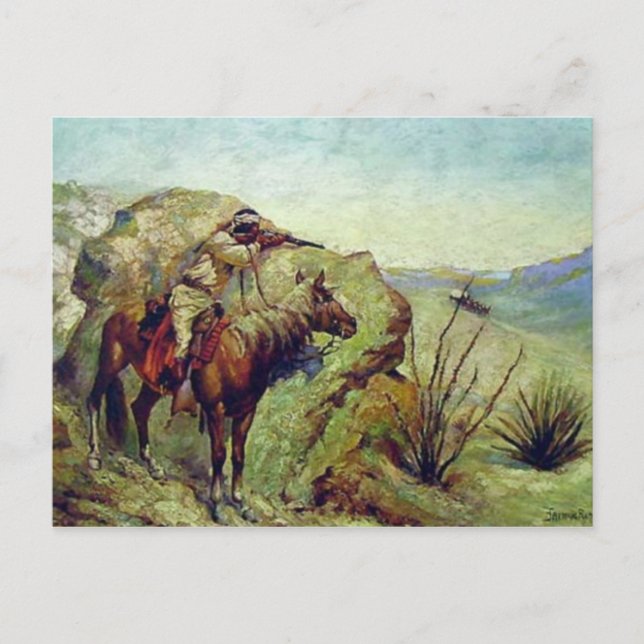 The Apache Postcard (Front)