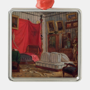 The Apartments of the Count of Mornay, rue de Vern Metal Ornament