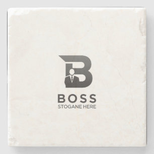 The Apex B Logo Stone Coaster