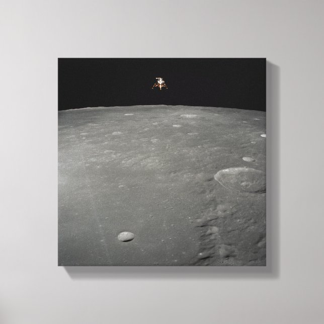 The Apollo 12 lunar module Intrepid Canvas Print (Front)
