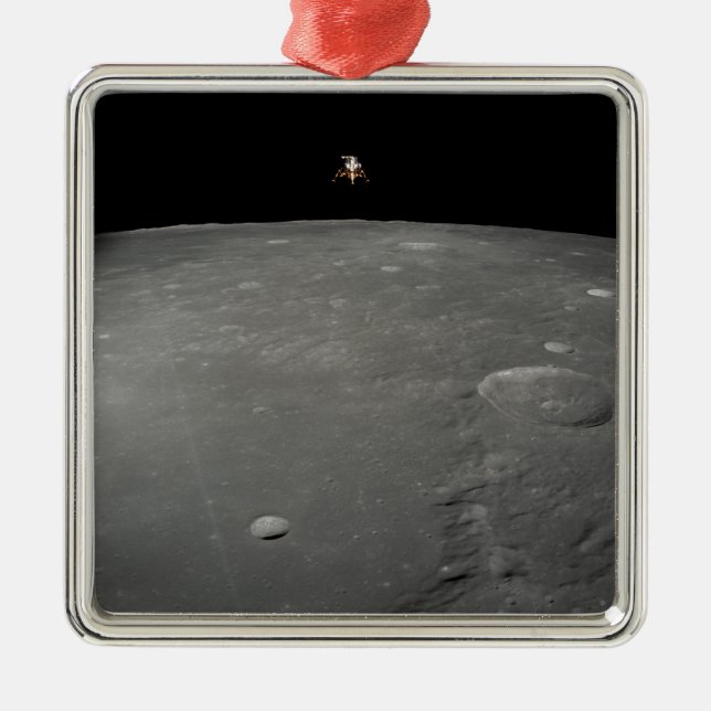 The Apollo 12 lunar module Intrepid Metal Ornament (Front)