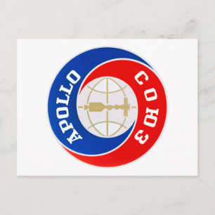 The Apollo–Soyuz Mission Logo Postcard