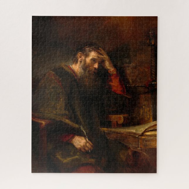 The Apostle Paul by Rembrandt van Rijn Jigsaw Puzzle (Vertical)