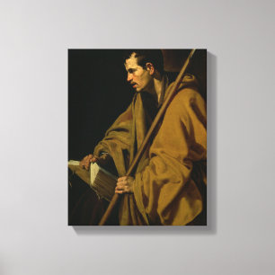 The Apostle St. Thomas, c.1619-20 Canvas Print