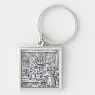 The Apothecary, published by Hartman Schopper Keychain