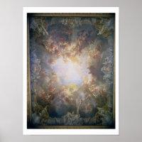 The Apotheosis of Hercules, from the ceiling of Th