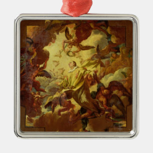 The Apotheosis of St. Stephen Metal Ornament