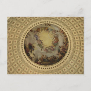The Apotheosis of Washington Washington DC Art Postcard