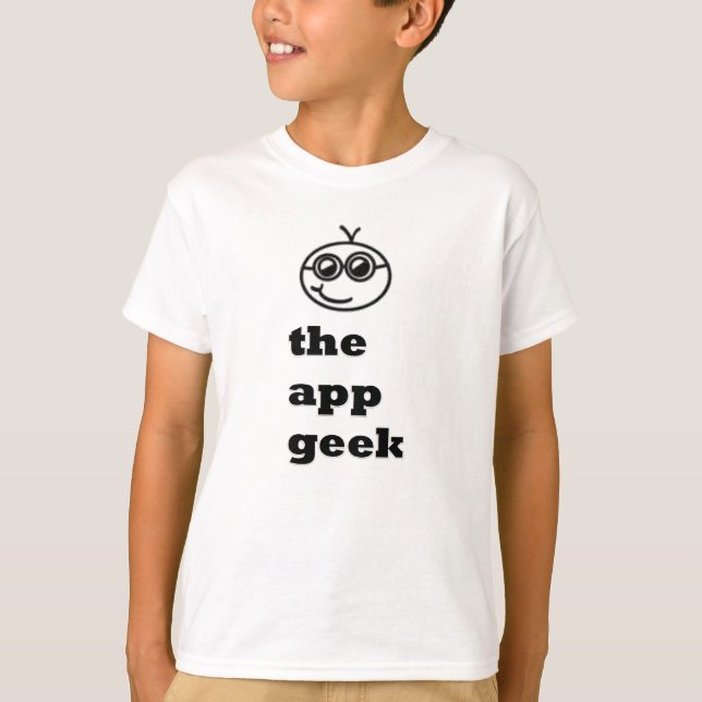 The App Geek Shirt (Front)