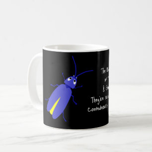 The Appalacian Blue Lightning Bug  Coffee Mug