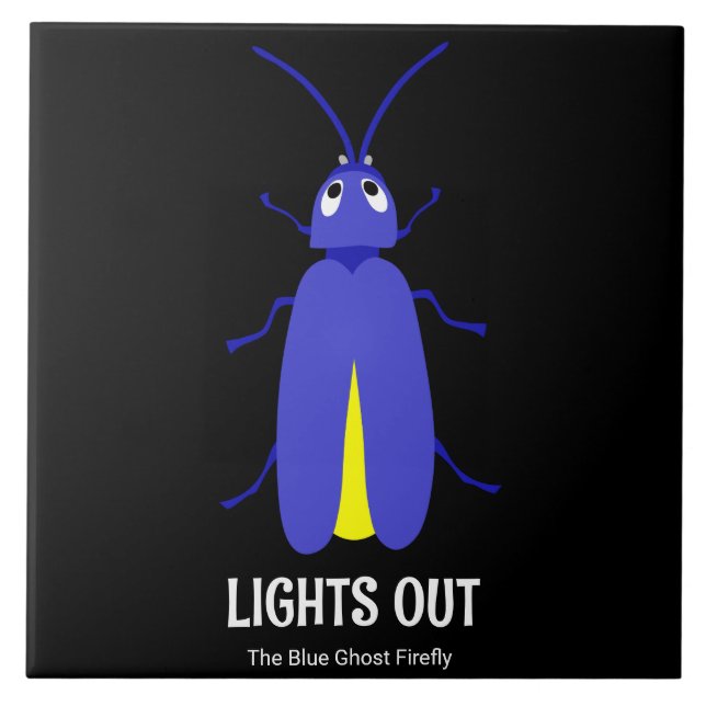 The Appalacian Lightning Bug Tile (Front)