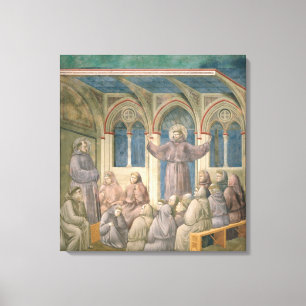 The Apparition at the Chapter House at Arles Canvas Print