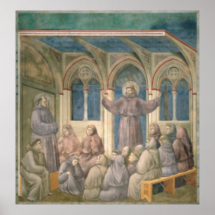 The Apparition at the Chapter House at Arles Poster
