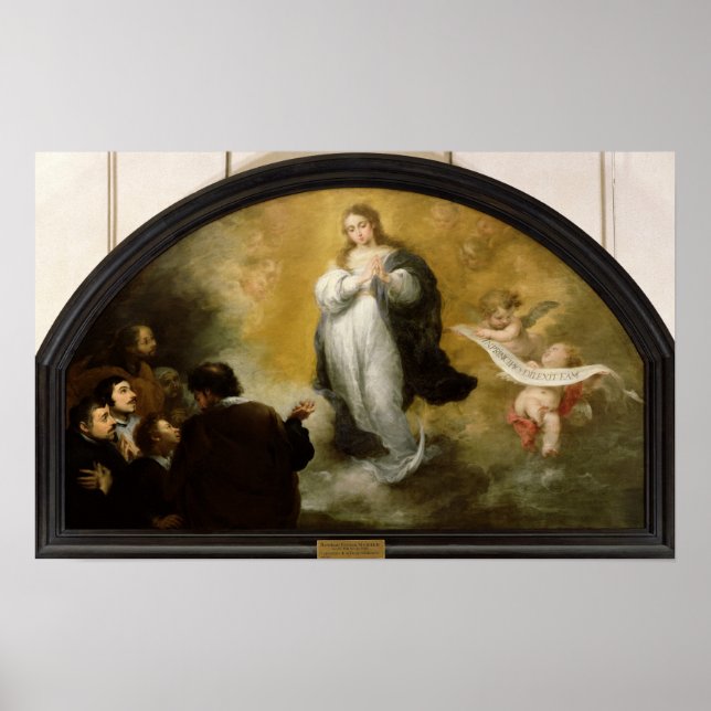 The Apparition of the Virgin, 1665 Poster (Front)