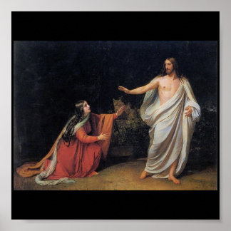 The Appearance of Christ to Mary Magdalene Poster