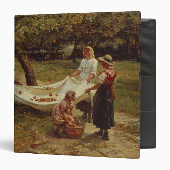 The Apple Gatherers, 1880 Binder (Front/Inside)
