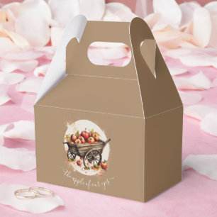 The Apple Of Our Eye Baby Shower Favor Box