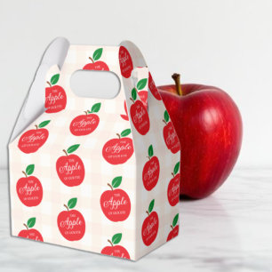 The Apple Of Our Eye Baby Shower Favor Box