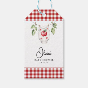 The Apple of our Eye Baby Shower  Gift Tags