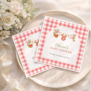 The Apple of Our Eye Baby Shower Lunch Napkins