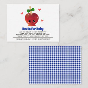 The Apple Of Our Eye Books For Baby Enclosure Card