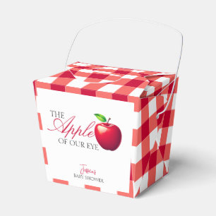 The Apple of Our Eye Fall Baby Shower  Favor Box