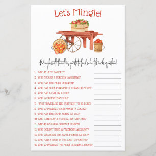 The Apple of our Eye Let's Mingle Shower Game