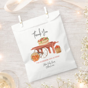 The Apple of our Eye Personalized Baby Shower  Favour Bag